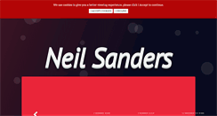 Desktop Screenshot of neilsandersmindcontrol.com
